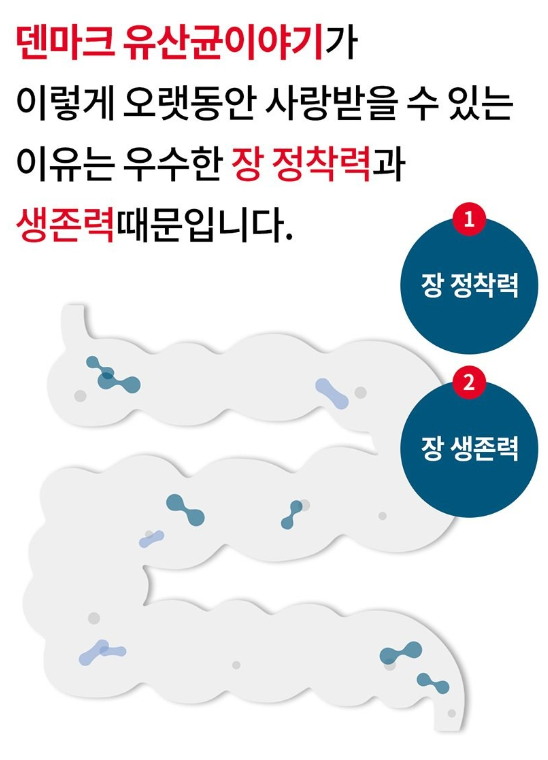 덴마크 유산균이야기 60캡슐