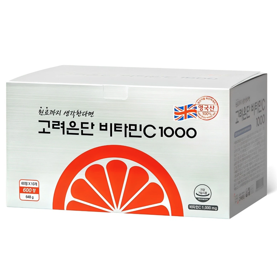 고려은단 비타민 C 1000 – 한국 정품 비타민 | 면역력 강화