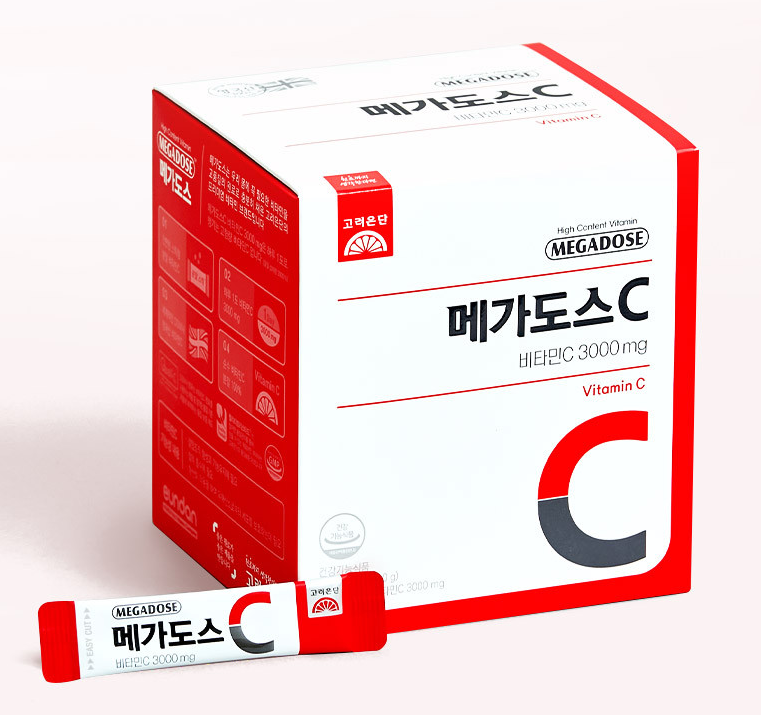고려은단 메가도스C 3000 영국산 비타민 C / 메가도스 B / 메가도스 B7 / 메가도스 D