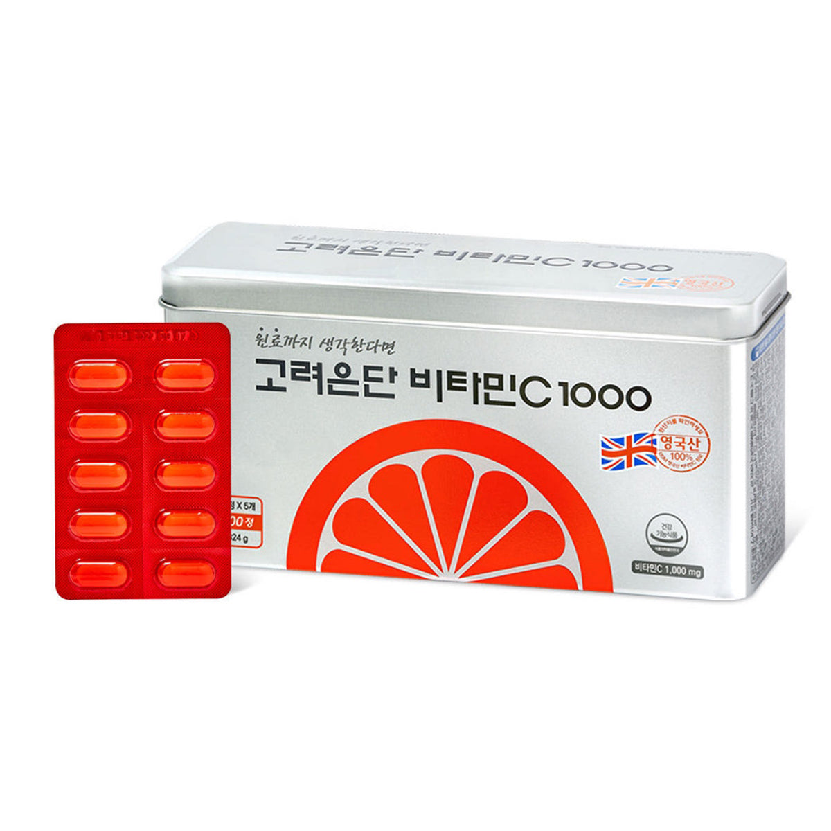 고려은단 비타민 C 1000 – 한국 정품 비타민 | 면역력 강화