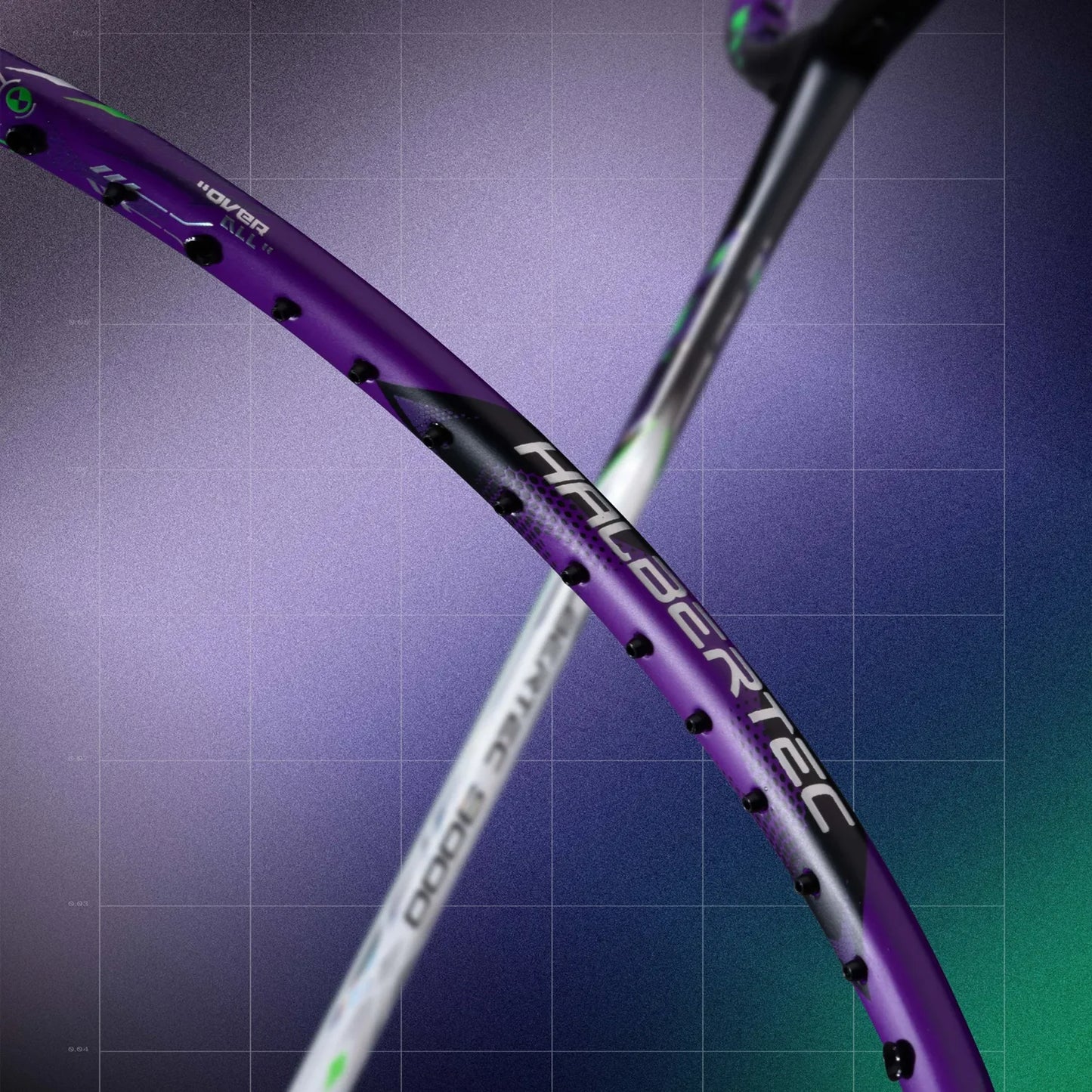 Li-Ning Halbertec 9000 Green/Purple 4U