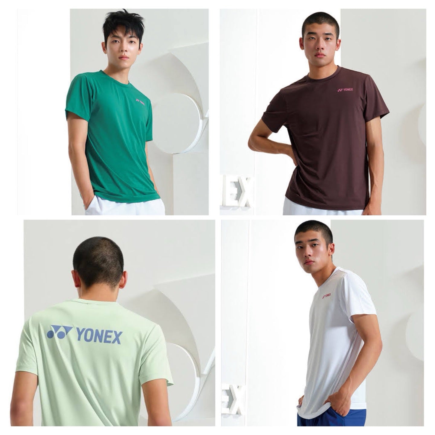 Yonex 24 New Badminton T-shirts 24년 요넥스 가을 신상 남성 여성 반팔티 레귤러핏