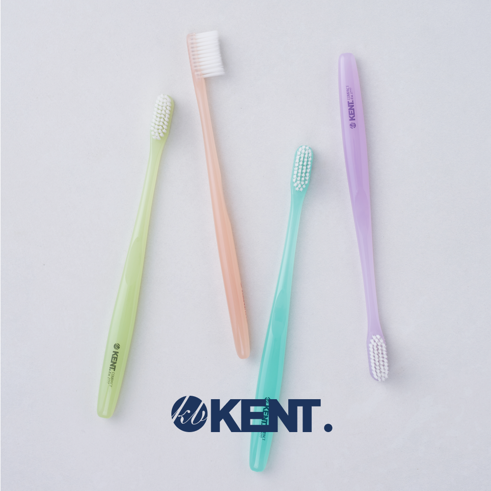 켄트 콤팩트 초극세모 칫솔 6개입 | Kent Ultra Soft Toothbrush Made in Korea