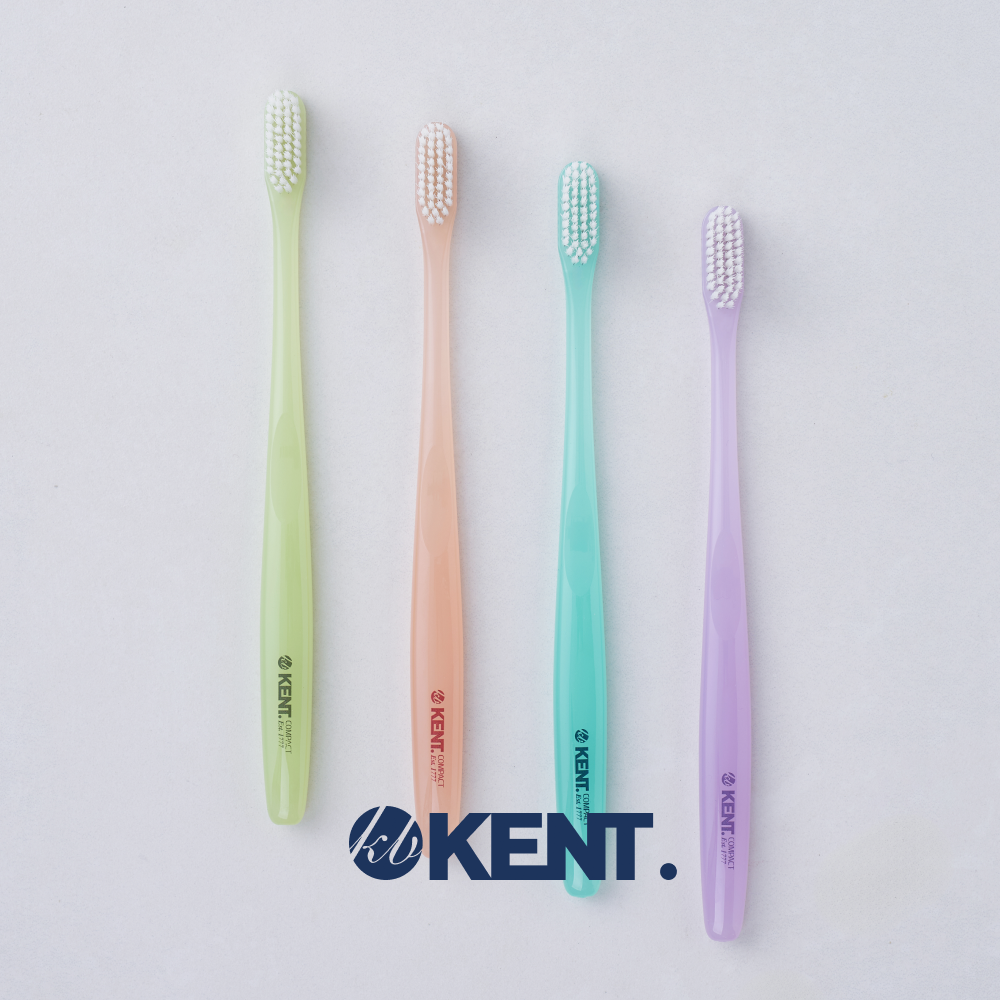 켄트 콤팩트 초극세모 칫솔 6개입 | Kent Ultra Soft Toothbrush Made in Korea