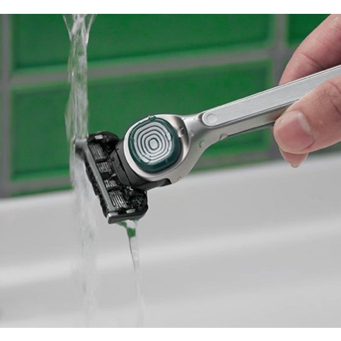 Dorco Sleek Motion 4-Blade Razor + 10 Blades Set - Korean Best Selling Shaving Kit