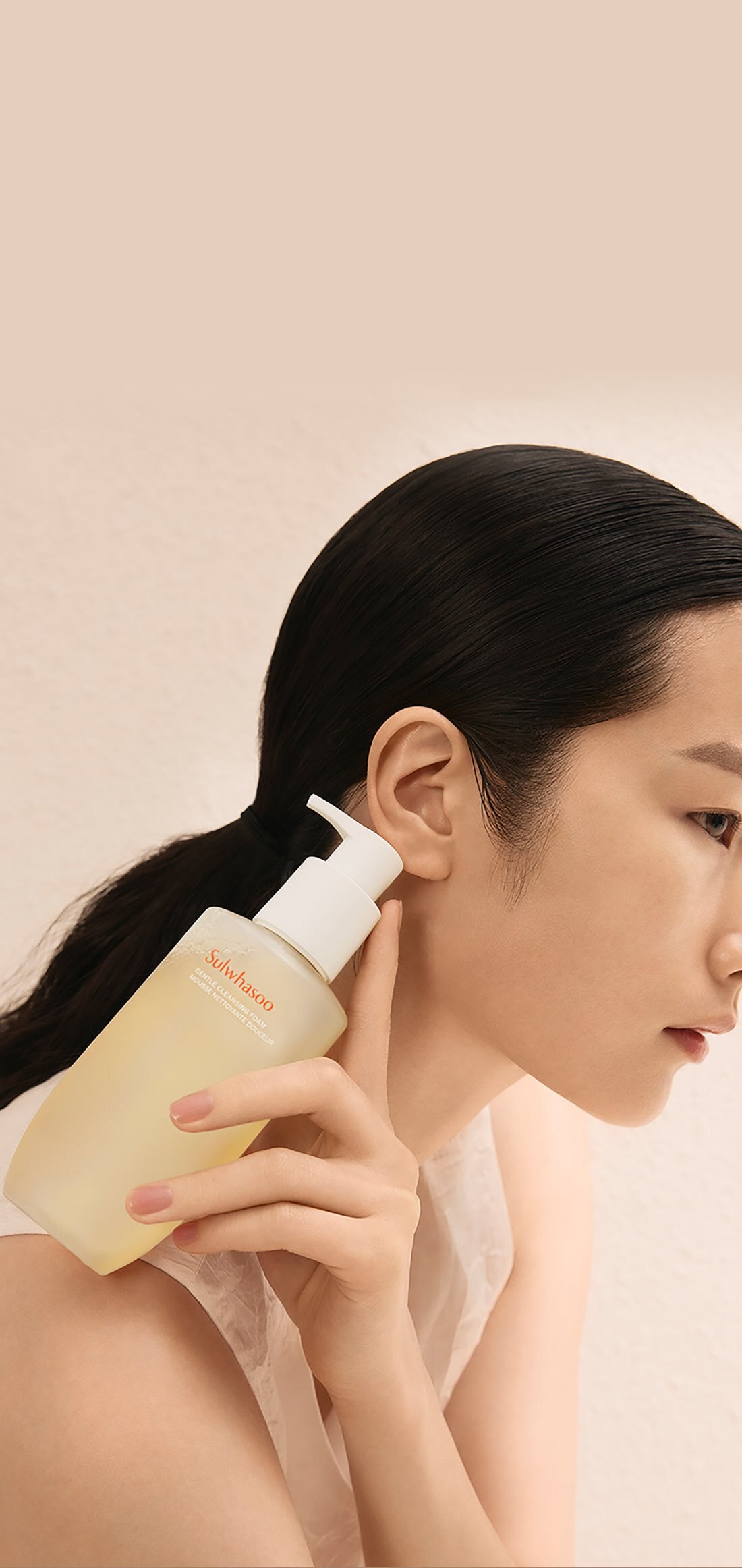 설화수 순행클렌징폼 Sulwhasoo Gentle Cleansing Foam - Korean Face Wash for All Skin Types, Moisturizes & Rejuvenates, Removes Dirt & Impurities, Softens Skin, Hydrating Cleanser